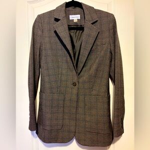 Calvin Klein Blazer Sz 2